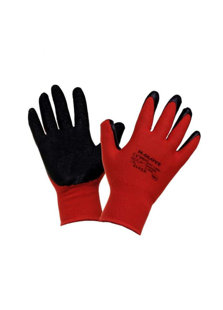 Manusi de Protectie Painto Blue Bird 10, Nylon/Latex, REK10113